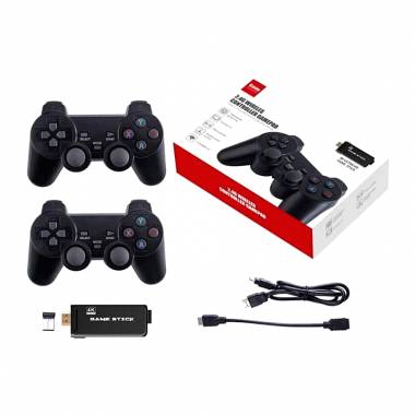 Ασύρματο χειριστήριο παιχνιδιών 2.4G - Wireless Controller Gamepad with 4K Ultra HD Game Stick