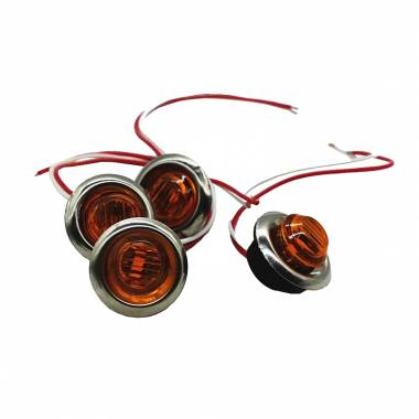 Φώτα όγκου φορτηγού κίτρινο 12-24V - Truck yellow volume lights 12-24V