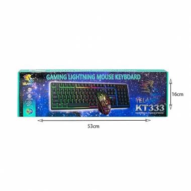 Yelandar Gaming Πληκτρολόγιο και ποντίκι KT333