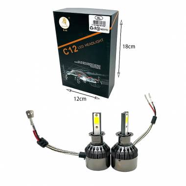 EJC Λάμπα αυτοκινήτου H3 6000Κ- C12 LED Headlight