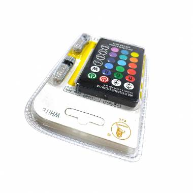 Ψείρες RGB LED αυτοκινήτου με χειριστήριο - 12V Car LED lights