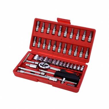 Σετ Καρυδάκια 46τεμ 1/4" - 46 pcs socket set