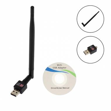 Αντάπτορας δικτύου USB 2.0 Wireless 802.11N με εξωτερική κεραία 600Mbps - USB wireless 1200Mbps