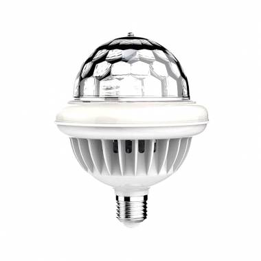 Περιστρεφόμενη ντίσκο λάμπα 360º - LED music disco light