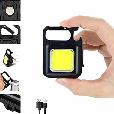 Μίνι φακός Μπρελόκ Επαναφορτιζόμενος Cob - Cob rechargeable keychain light