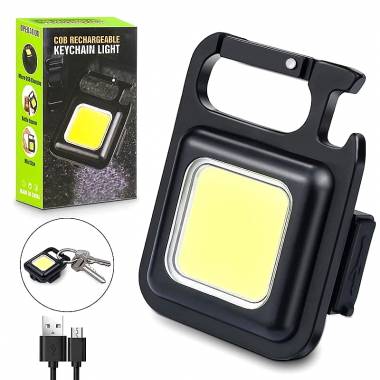 Μίνι φακός Μπρελόκ Επαναφορτιζόμενος Cob - Cob rechargeable keychain light