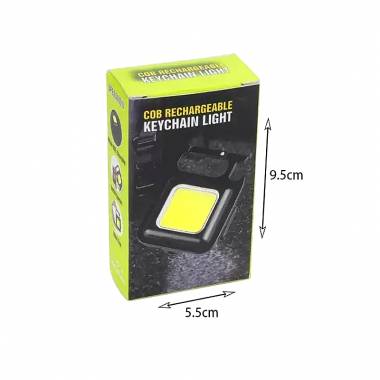 Μίνι φακός Μπρελόκ Επαναφορτιζόμενος Cob - Cob rechargeable keychain light