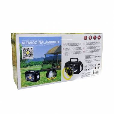 Andowl Q-YX1793 ηλιακό φορητό ηχείο με USB - Solar wireless speaker