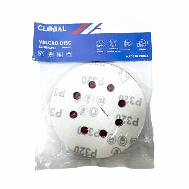 Clobal Γυαλόχαρτο τριβείου P320 - Velcro disc sandpaper