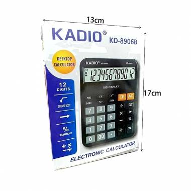 Kadio Αριθμομηχανή - Κομπιουτεράκι - Calculator KD-8906B