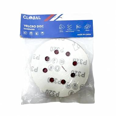 Clobal Γυαλόχαρτο τριβείου P240 - Velcro disc sandpaper