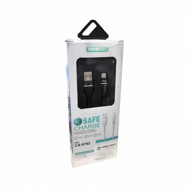 Treqa Καλώδιο δεδομένων Lightning-IOS 1000mm 5.1A CA-8782 - Fast charger lighting cable