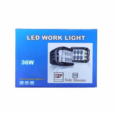 Προβολέας εργασίας 6 LED 36W μπλε - LED work light blue