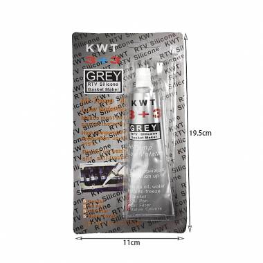 KWT 3+3 Σιλικόνη Στεγανοποιητική RTV grey - RTV gasket maker silicone