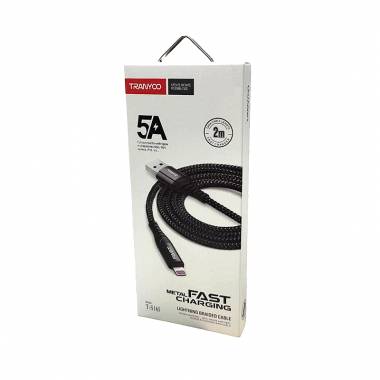Tranyoo Καλώδιο δεδομένων lighting IOS 5A 2m T-S16l - Fast charger lighting cable