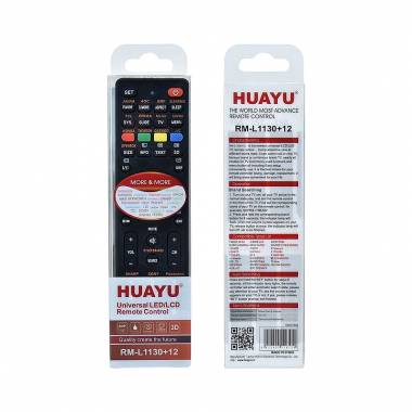 HUAYU Τηλεκοντρόλ Universal για τηλεόραση RM-L1130+12 - LED/LCD Remote control