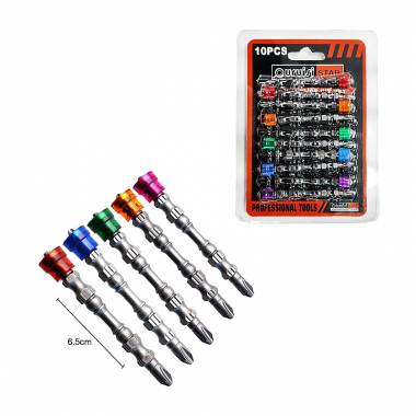 Uruisi Σετ μύτες για δραπανοκατσάβιδο 10τμχ - Screw driver bit set