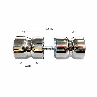 Λαβές/πόμολα για γυάλινη πόρτα (1 ζευγάρι) - Glass door handles