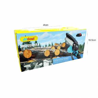 Andowl Φορητό αλυσοπρίονο μπαταρίας Q-DJ1100 - Chainsaw