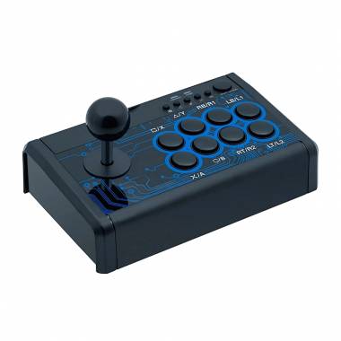 Dobe 7 σε 1  Ενσύρματο Συμβατό με Android / PC / PS3 / Switch / Xbox One - 7in1 Arcade Fighting Stick