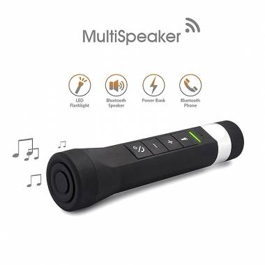 Φορητό Ηχείο Φακός – Multifunctional Music Torch