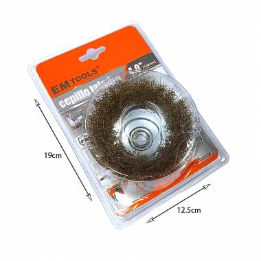 Em Tools Συρματόβουρτσα γωνιακού τροχού 100mm 4.0" - Drill Brush