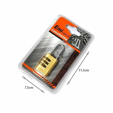Emi Tools Λουκέτο με Συνδυασμό 20mm - Coded Lock