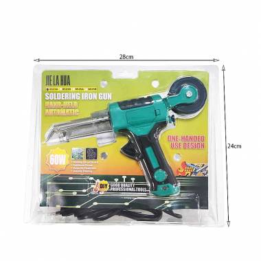 Jie La Hua 8523A Πιστόλι κολλητήρι συγκόλλησης 60W – Iron soldering kit