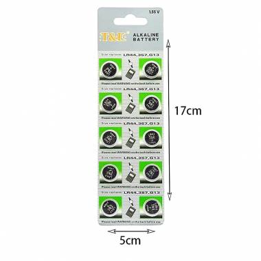 T&E Μπαταρίες αλκαλικές 1.55V LR44.357.G13 - Alkaline battery