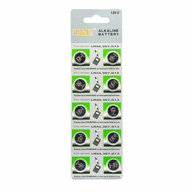 T&E Μπαταρίες αλκαλικές 1.55V LR44.357.G13 - Alkaline battery