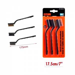 KMT Σετ Συρματόβουρτσες Χειρός 3τμχ 175mm - Mini Brush Set
