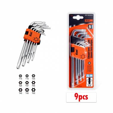 KMT Σετ με 9 Κλειδιά Άλλεν - Εργαλεία Allen - Durable Wrench 9pc Hex Key Set