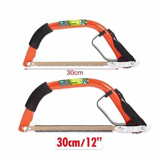 KMT Πριόνι Τόξου Κλαδέματος Και Κοπής Ξύλων 30cm - KMT Bow Saw for Pruning and Cutting Wood 30cm Tools