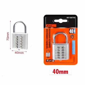 KMT Λουκέτο με Συνδυασμό 40mm - Coded Lock