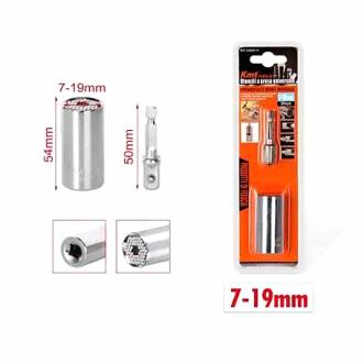 KMT Πολυκαρυδάκι με Καρέ Υποδοχής 7-19mm - Universal Socket Tools
