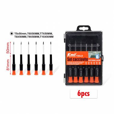 KMT Σετ Κατσαβίδια με μύτη allen - Screwdriver