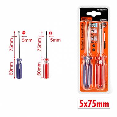 KMT Κατσαβίδι 5x75mm - Screwdriver
