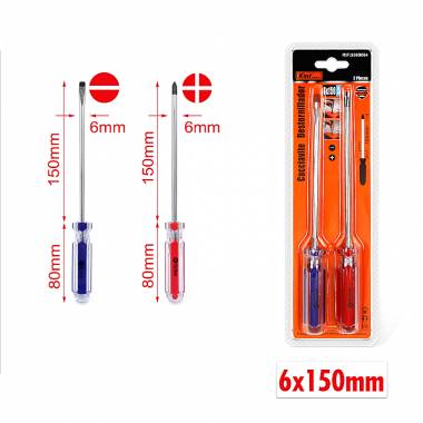 KMT Κατσαβίδι 6x150mm - Screwdriver