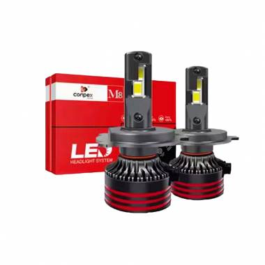 Conpex Λάμπα αυτοκινήτου H4 Ψυχρό Λευκό M8 Pro Canbus - LED Headlight