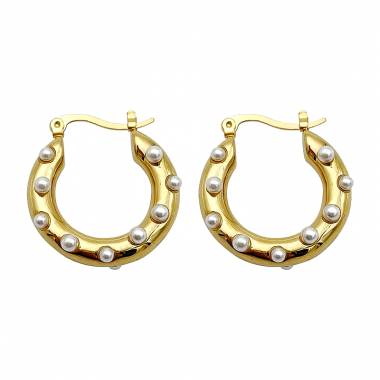 Γυναικεία Ατσάλινα Σκουλαρίκια Κρίκοι – Women’s Steel Earrings
