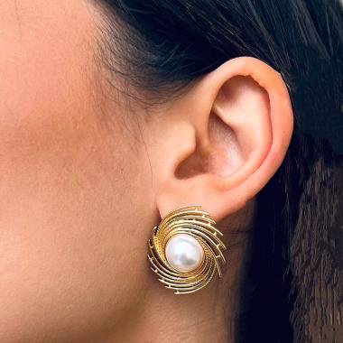 Γυναικεία Ατσάλινα Σκουλαρίκια Καρφωτά – Women’s Steel Earrings