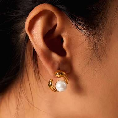 Γυναικεία Ατσάλινα Σκουλαρίκια Καρφωτά – Women’s Steel Earrings