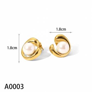 Γυναικεία Ατσάλινα Σκουλαρίκια Καρφωτά – Women’s Steel Earrings