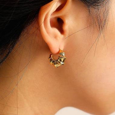 Γυναικεία Ατσάλινα Σκουλαρίκια Καρφωτά – Women’s Steel Earrings