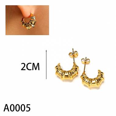Γυναικεία Ατσάλινα Σκουλαρίκια Καρφωτά – Women’s Steel Earrings