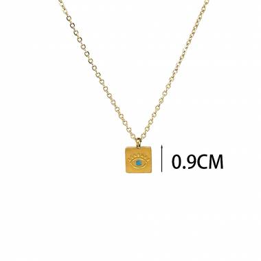 Γυναικείο Ατσάλινο Κολιέ Με Ματάκι – Women’s Steel Necklace