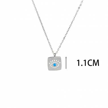 Γυναικείο Ατσάλινο Κολιέ Με Ματάκι – Women’s Steel Necklace
