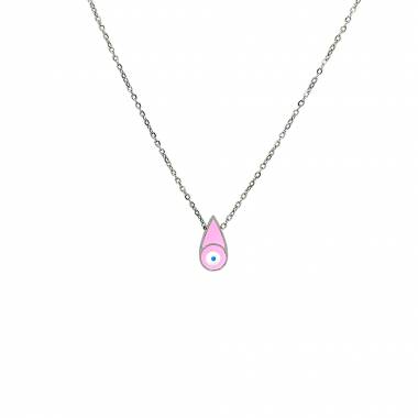 Γυναικείο Ατσάλινο Κολιέ Με Ματάκι – Women’s Steel Necklace