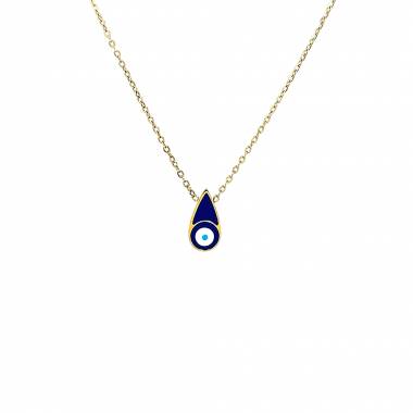 Γυναικείο Ατσάλινο Κολιέ Με Ματάκι – Women’s Steel Necklace