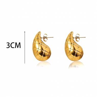 Γυναικεία Ατσάλινα Σκουλαρίκια Καρφωτά – Women’s Steel Earrings